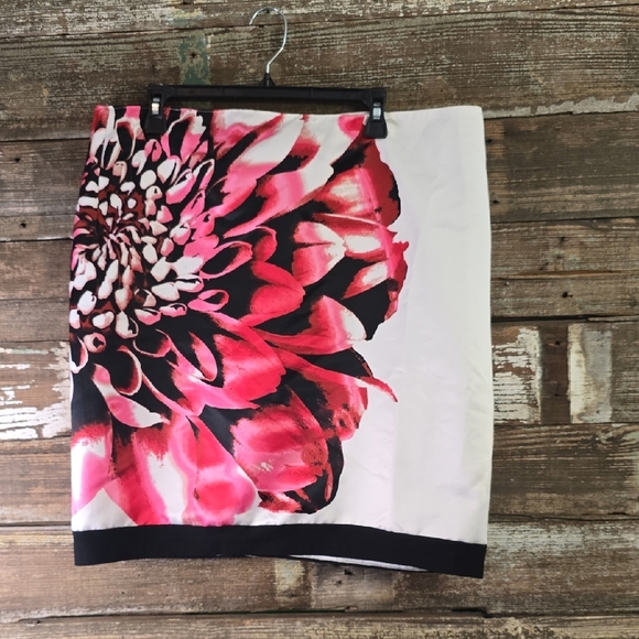 Worthington Pink Mini Pencil Skirt, Plus Size 18 - Picture 1 of 3